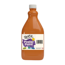 Bertie® Washable Poster Paint Orange 2L - Default Image