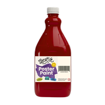 Bertie® Washable Poster Paint Red 2L - Product Image 2