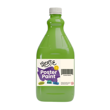 Bertie® Washable Poster Paint Lime 2L - Product Image 2