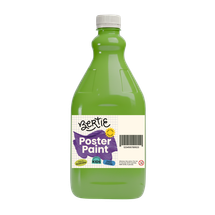 Bertie® Washable Poster Paint Lime 2L - Product Image 2