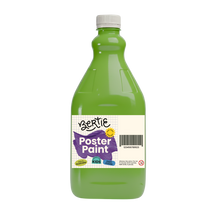 Bertie® Washable Poster Paint Lime 2L - Product Image 2