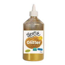 Bertie® Glitter Powder Craft Material Gold 300g - Default Image