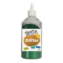 Bertie® Glitter Powder Craft Material Green 300g - Default Image