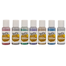 Bertie® Glitter Powder Craft Material Assorted Colours 35g 7pc - Default Image