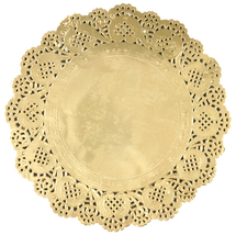 Metallic Doilies Gold 60pc - Default Image