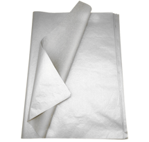 Tissue Paper Metallic Silver 18gsm 500mm x 750mm 3sht - Default Image