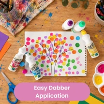 Bertie® Dot Painting Dabber Pens Assorted Colours 70mL 6pc - Product Image 2