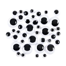 Bertie® Joggle Eyes Self Adhesive Tray 10mm, 15mm, 22mm 875pc - Default Image