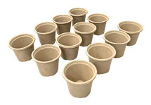 Bertie® Papier Mache Flower Pots 12pc - Product Image 2