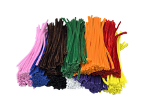 Bertie® Chenille Stems Assorted Colours 30cm 1000pc - Default Image