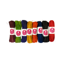 Tjanpi Coloured Raffia Assorted Colours 25g 20pc - Product Image 2