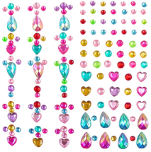 Rhinestone Sticker Pack Asst Pack 1 10sht