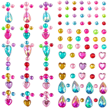 Rhinestone Sticker Pack Asst Pack 1 10sht