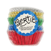 Bertie® Patty Pans Mini Foil Asst 2.7cm 100pc - Product Image 2
