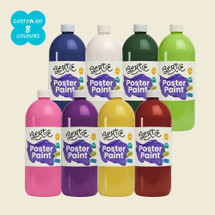 Bertie Poster Paint 1 Litre - Custom Kit of 8 - Default Image