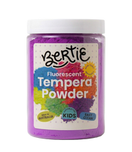 Bertie® Tempera Paint Powder Fluorescent Purple 300g