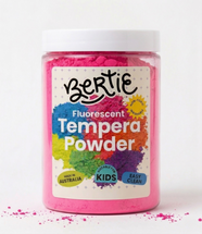 Bertie® Tempera Paint Powder Fluorescent Pink 300g