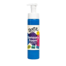 Bertie® Washable Sensory Foam Finger Paint Blue 200mL - Default Image