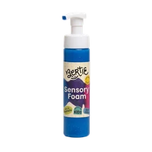 Bertie® Washable Sensory Foam Finger Paint Blue 200mL - Default Image