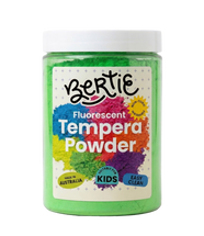 Bertie® Tempera Paint Powder Fluorescent Green 300g