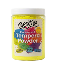 Bertie® Tempera Paint Powder Fluorescent Yellow 300g