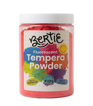 Bertie® Tempera Paint Powder Fluorescent Red 300g