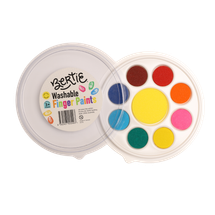 Bertie® Washable Finger Paint Pad Asst - Default Image