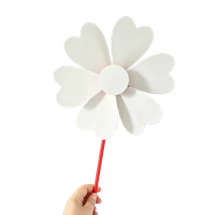 Bertie® Decorate-Your-Own Windmill 12pc - Default Image