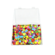 Bertie® Bleed-Through Tissue Paper Circles 2.5cm Assorted Colours 100g - Product Image 2
