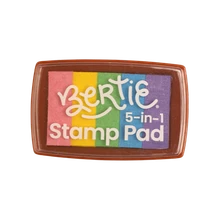 Bertie® Washable 5-in-1 Stamp Pad Pastels 12x8.2cm - Default Image