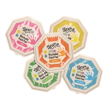 Bertie® Jumbo Washable Paint Pads Asst 6pc - Default Image