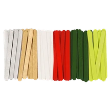 Wood Craft Sticks Christmas 100pc - Product Image 2