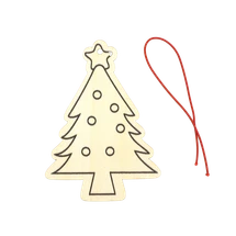 Wood Christmas Trees 12pc - Default Image