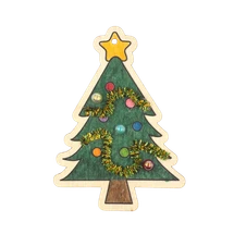 Wood Christmas Trees 12pc - Product Image 2