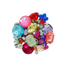 Rhinestones Tub Asst 100g