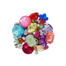 Rhinestones Tub Asst 100g