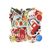 Foam Die Cut Stickers Christmas 60pc - Product Image 2
