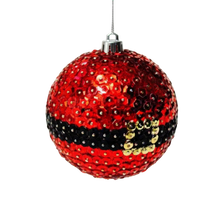 Sequin Pack Asst Sizes Red 35g  - Second Image