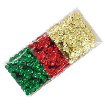 Sequin Pack 6mm Asst 21g - Second Image