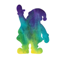 Bertie®  Colour Diffusing Paper Christmas Shapes 36pc - Default Image