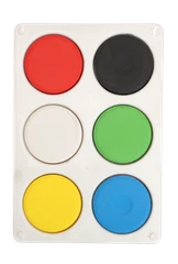Bertie® Watercolour Palette Set Basics 6pc + Palette - Default Image