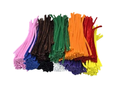 Bertie® Chenille Stems Assorted Colours 30cm 1000pc - Default Image
