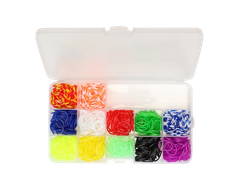 Bertie® Loom Bands Small Pack My Country 15 Colours 630pc