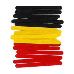 Wooden Craft Sticks Our Country 100pc - Default Image