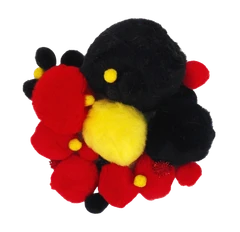 Pom Poms Our Country Colours 500pc - Default Image