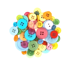 Bulk Button Tub Assorted 500g - Default Image
