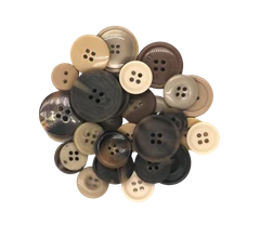 Tub of Buttons Natural 250g - Default Image