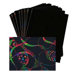Bertie® Scratch Art Paper 18.5 x 25.3cm 25pc - Default Image
