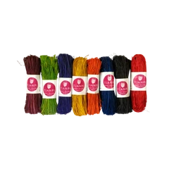 Tjanpi Coloured Raffia Assorted Colours 25g 20pc - Product Image 2