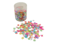 Flower Sequins Asst 50g